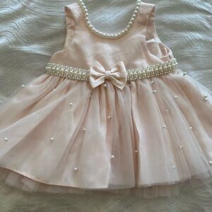 Elegant Pink Kids Formal Dress